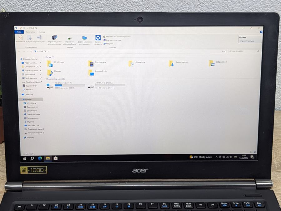 Уцінка! Ноутбук Б/В Acer Aspire VN7-571G, Intel Core i5-4210U, DDR3 12 GB, SSD 256GB + HDD 1TB, NVIDIA GeForce GTX 850M 4Gb, 15.6" Full HD [ProductHub SKU Acer171]