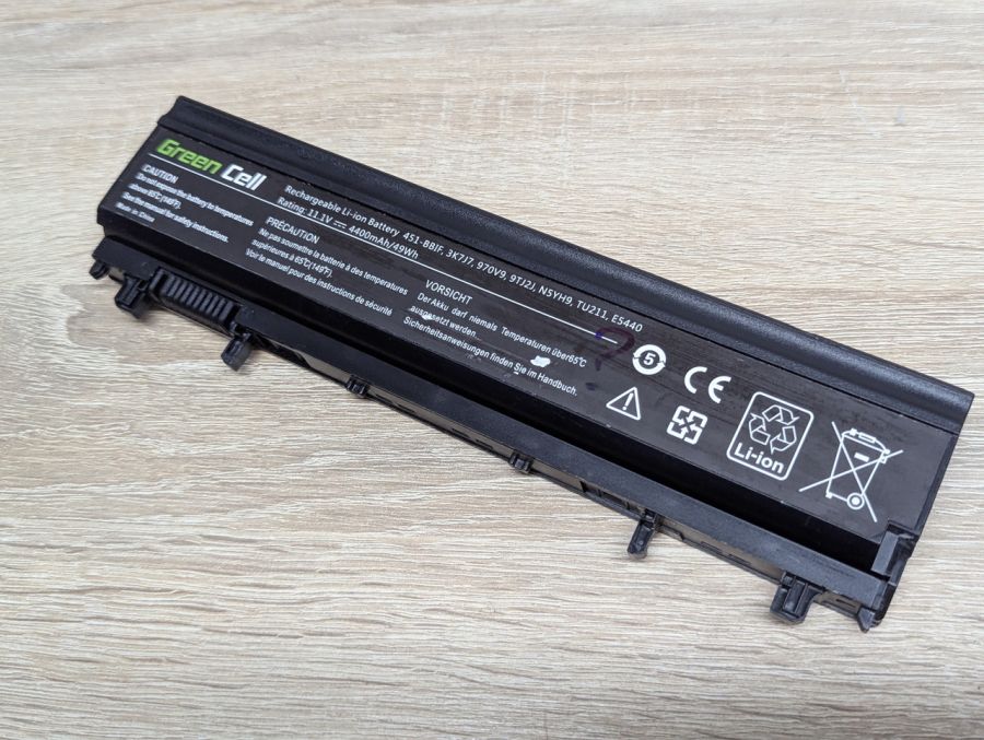 Б/В Акумуляторна батарея Green Cell 451-BBIF \ 3K7J7,970V9,9TJ2J,E5440 [ProductHub SKU E5440-49]