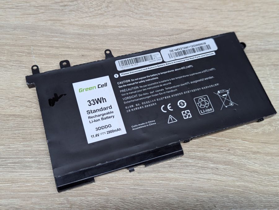 Б/В Акумуляторна батарея Green Cell 3DDDG [ProductHub SKU GC-3DDDG]