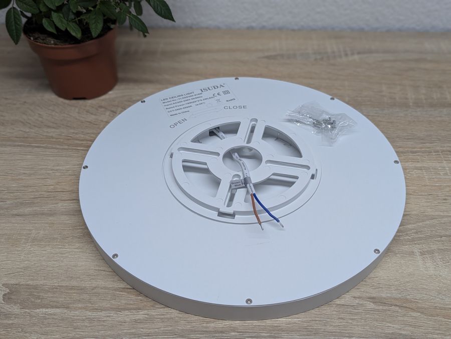 Новий Cвітлодіодний стельовий світильник ISUDA, модель YLXDD300-S18W [ProductHub SKU S18W(10)]
