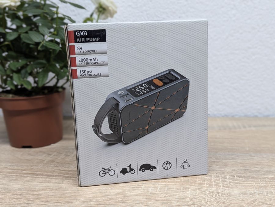 Новий Портативний електричний компресор GA03 60W [ProductHub SKU GA03(9)]