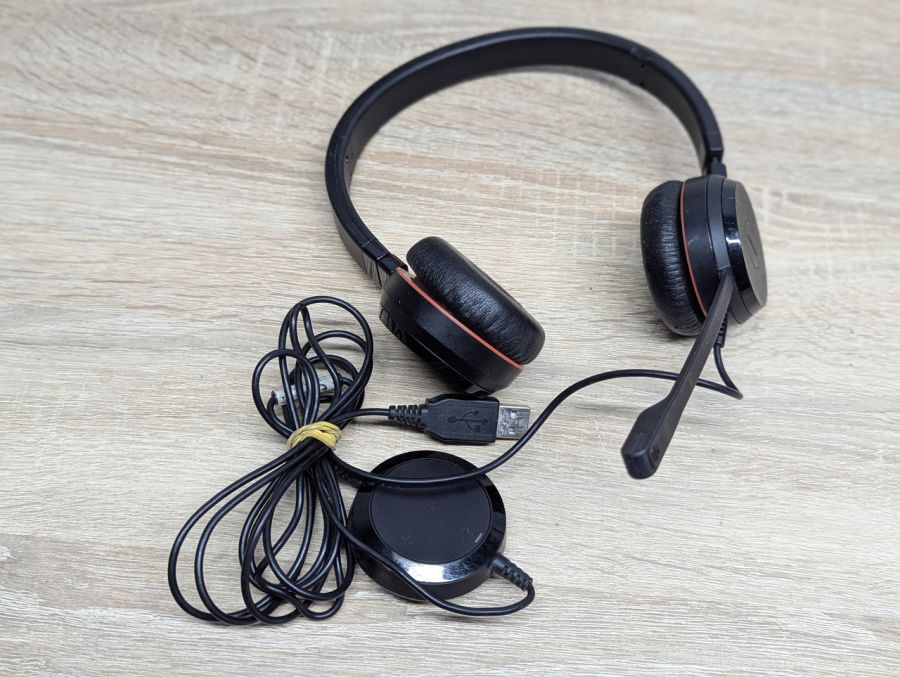 Б/В Дротова гарнітура Jabra Evolve 20 HSC016 [ProductHub SKU HSC016]