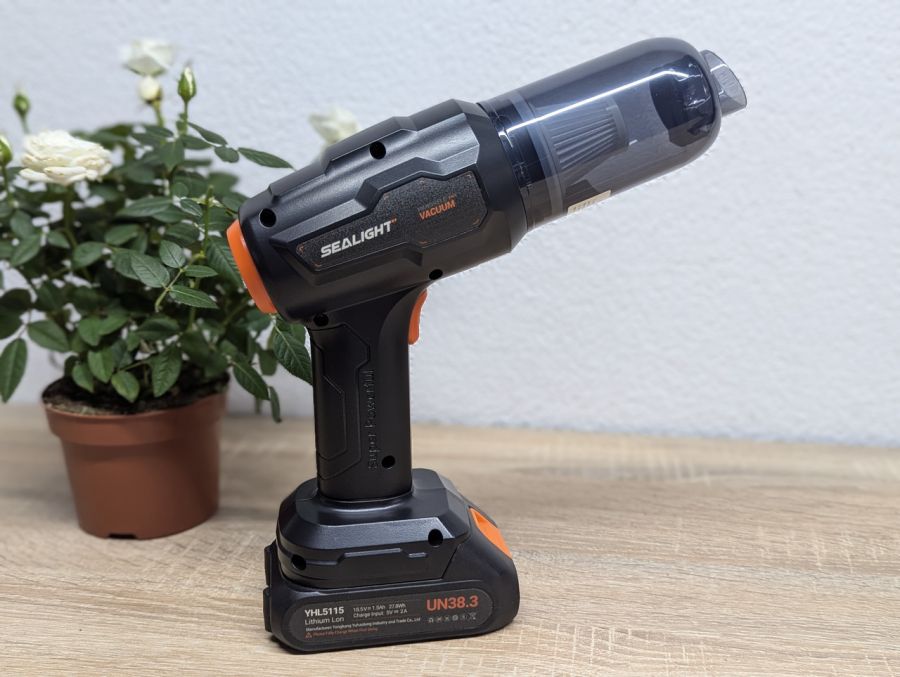 Новий Бездротовий автомобільний пилосос SEALIGHT X1Plus+ 21000 Па [ProductHub SKU X1Plus(10)]