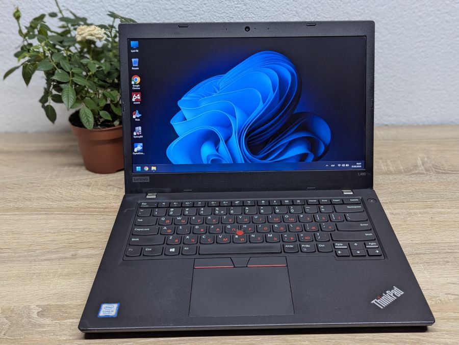 Уцінка! Ноутбук Б/В Lenovo ThinkPad L480, Intel Core i5-8250U, DDR4 8 GB, SSD 256GB, 14" UHD [ProductHub SKU L523]