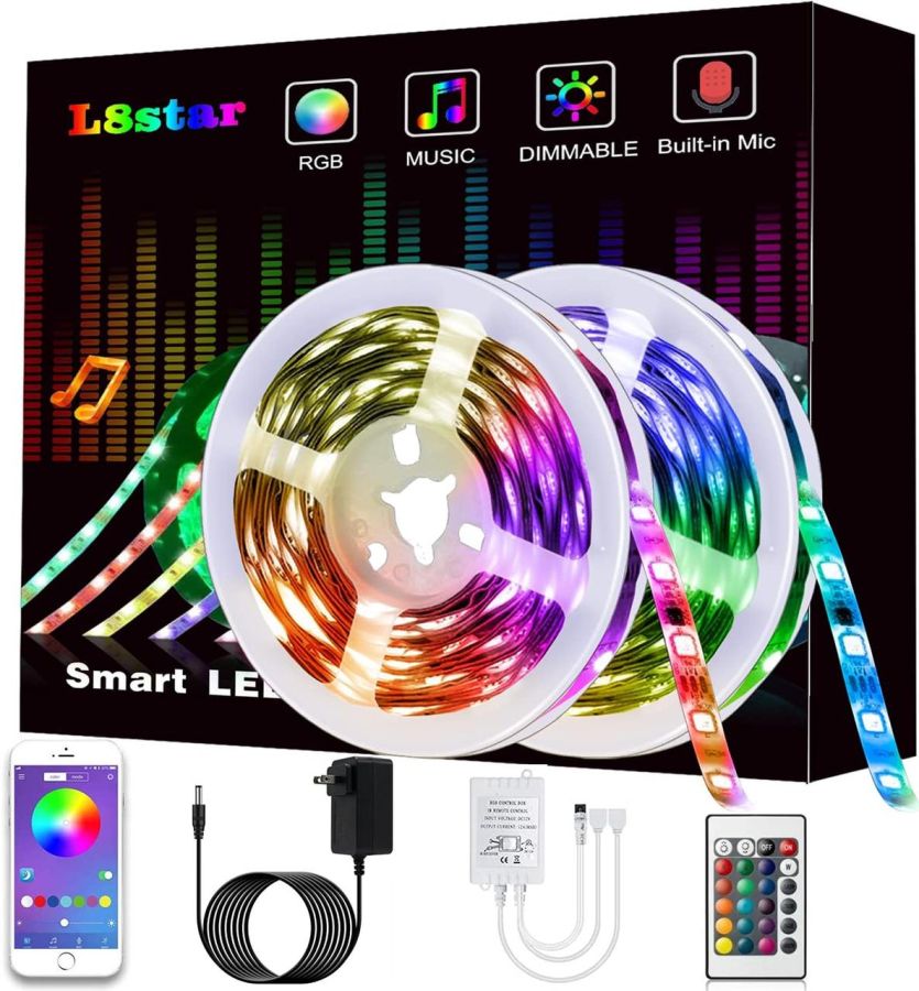 Новий Світлодіодна стрічка L8star 5050RGB 2x7.5м [ProductHub SKU L8star(11)]