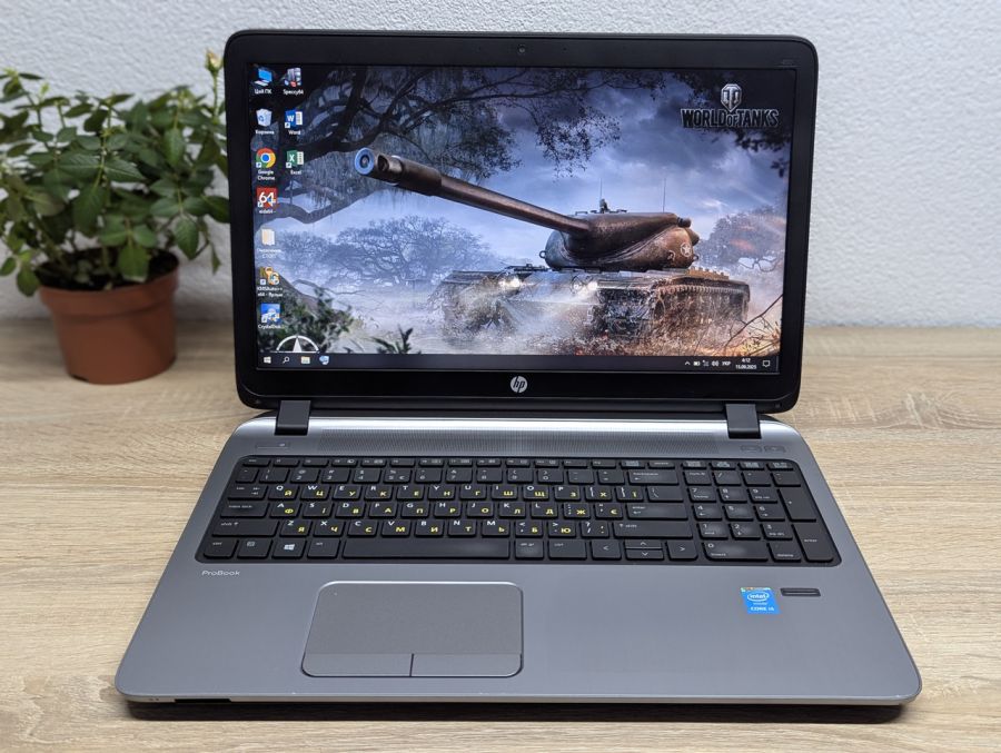 Ноутбук Б/В HP ProBook 450 G2, Intel Core i5-4210U, DDR3 8 GB, SSD 128GB, 15.6" HD [ProductHub SKU HP835]