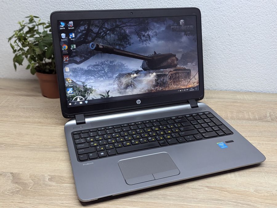 Ноутбук Б/В HP ProBook 450 G2, Intel Core i5-4210U, DDR3 8 GB, SSD 128GB, 15.6" HD [ProductHub SKU HP835]