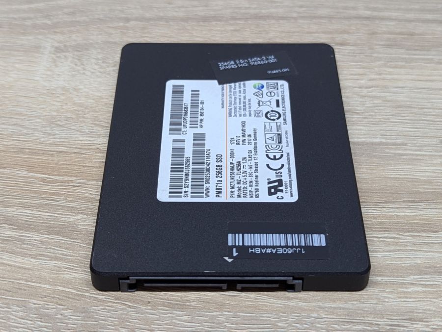 Б/В SSD Samsung PM871a 256 ГБ 2.5* [ProductHub SKU PM871a]