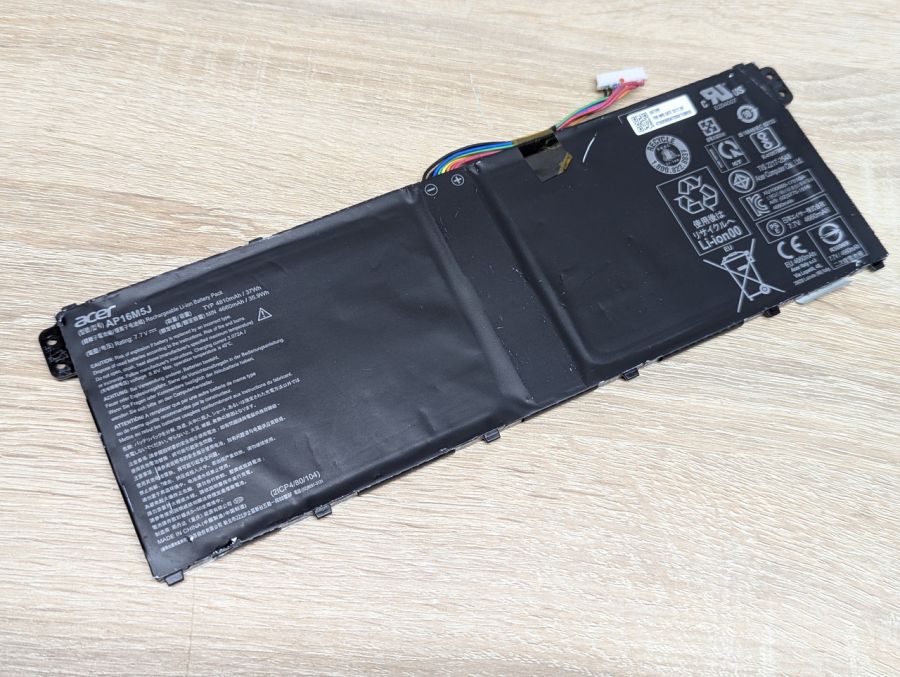 Б/В Оригінальна акумуляторна батарея Acer AP16M5J [ProductHub SKU 16M5J]