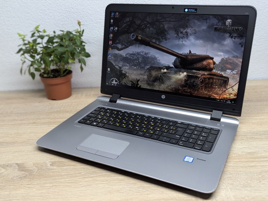 Ноутбук Б/В HP ProBook 470 G3, Intel Core i5-6200U, DDR4 8 GB, SSD 256GB, AMD Radeon R7 M340 2Gb, 17" Full HD [ProductHub SKU HP846]