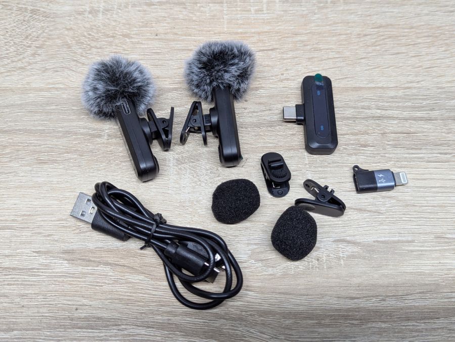 Новий Бездротовий петличний мікрофон Jubolion [ProductHub SKU JMIC-J3(12)]
