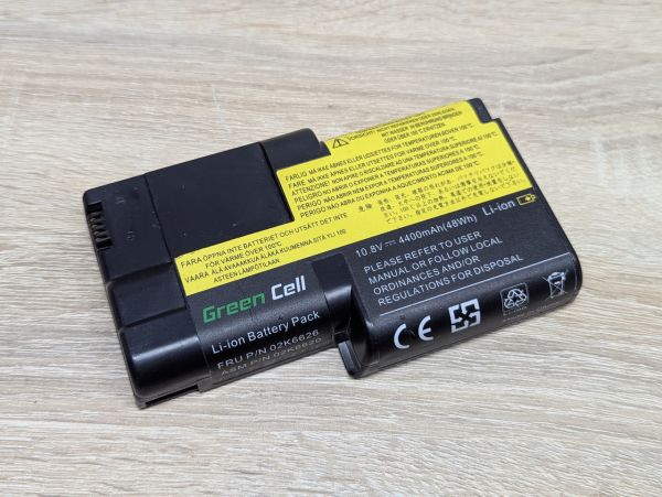 Б/В Акумуляторна батарея Green Cell 02K6626,02K6620 [ProductHub SKU 02K6626]