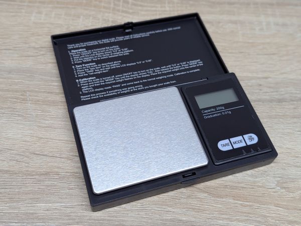 Новий Електронні ювелірні ваги Ascher CS 200g/0.01 g [ProductHub SKU CS(12)]