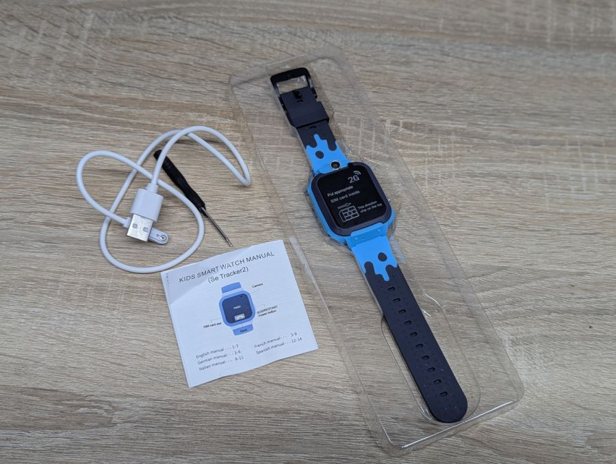 Новий Дитячий смарт-годинник Q16 Blue з підтримкою програми SeTracker2 [ProductHub SKU 7602(13)]