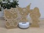 Новий 3D-нічник Hello Kitty,Kuromi,My Melody [ProductHub SKU 3D-нічник(13)]
