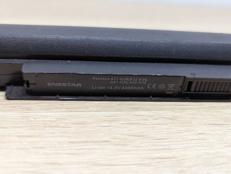 Б/В Акумуляторна батарея Enestar A31-K56,A32-K56,A41-K56 [ProductHub SKU EN-A31-K56]