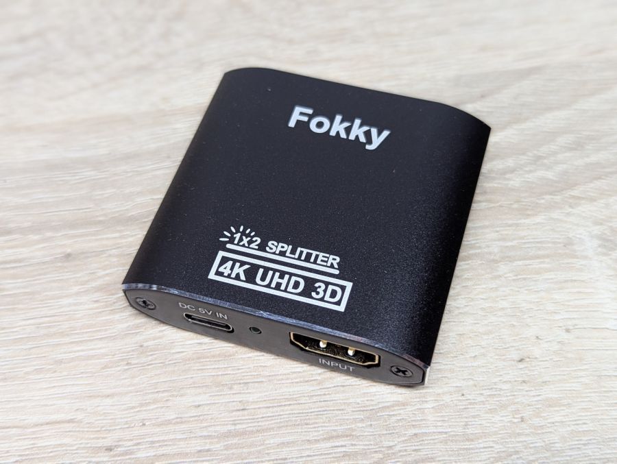 Новий Fokky HDMI Splitter 1x2 HS306-BK [ProductHub SKU HS306-BK(12)]