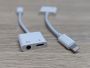 Новий Адаптер-розгалужувач Lightning Type-C 3.5 мм Jack 2шт