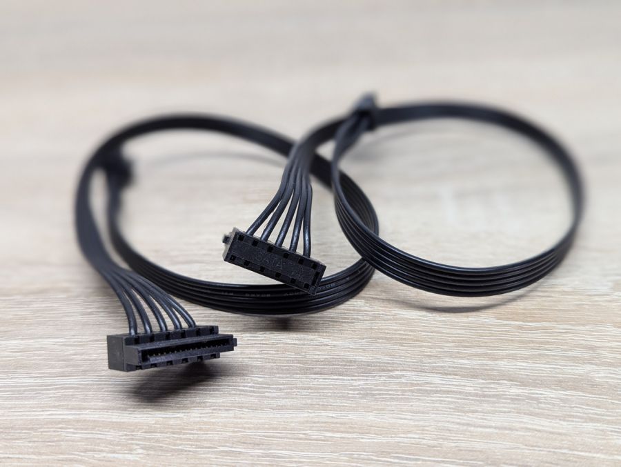 Новий Модульний кабель живлення для комп'ютерного блоку живлення 6Pin SATA 15-pin [ProductHub SKU 8191(13)]