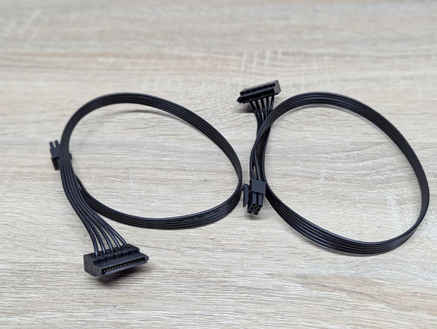 Новий Модульний кабель живлення для комп'ютерного блоку живлення 6Pin SATA 15-pin [ProductHub SKU 8191(13)]