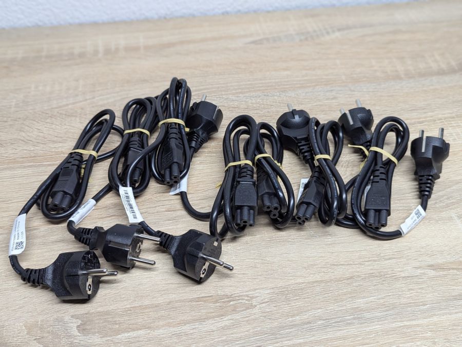 Б/В Оригінал Фірмовий Кабель живлення, (мікімаус) 3pin, 220в [ProductHub SKU c_3pin]