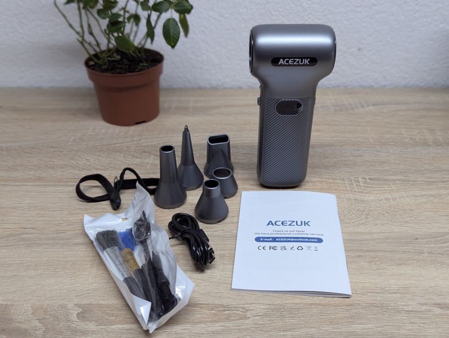 Новий Електричний пневмоочисник ACEZUK Surper Power Turbofan AD200 [ProductHub SKU AD200(14)]
