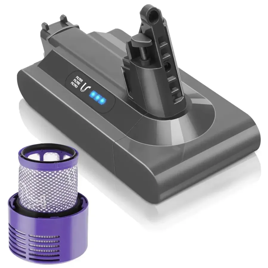 Новий Літій-іонного акумулятор для бездротового пилососа Dyson V10 8000 mAh
