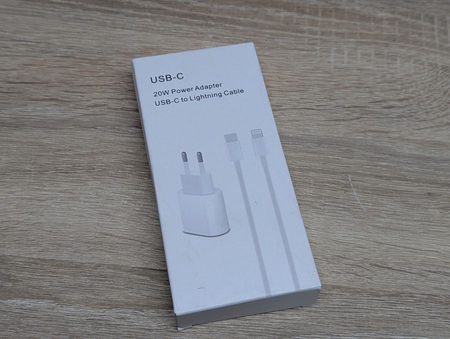 Новий Адаптер живлення USB-C-Lightning 20 Вт [ProductHub SKU QCAb(16)]