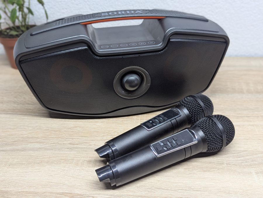 Новий Портативна караоке-система SORDA SD-219 [ProductHub SKU SD-219(18)]