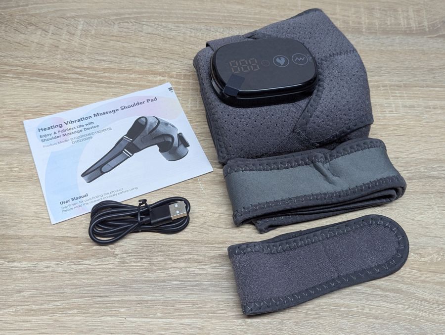 Новий Зігрівально-вібраційний масажер для плеча [ProductHub SKU 20016(16)]