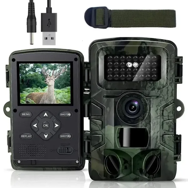 Новий Мисливська камера фотопастка 4K [ProductHub SKU VIVIDrise(16)]