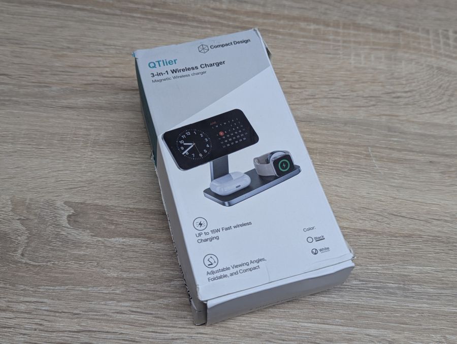 Новий Бездротова зарядна станція QTlier T8 3-in-1 [ProductHub SKU QTlier(16)]