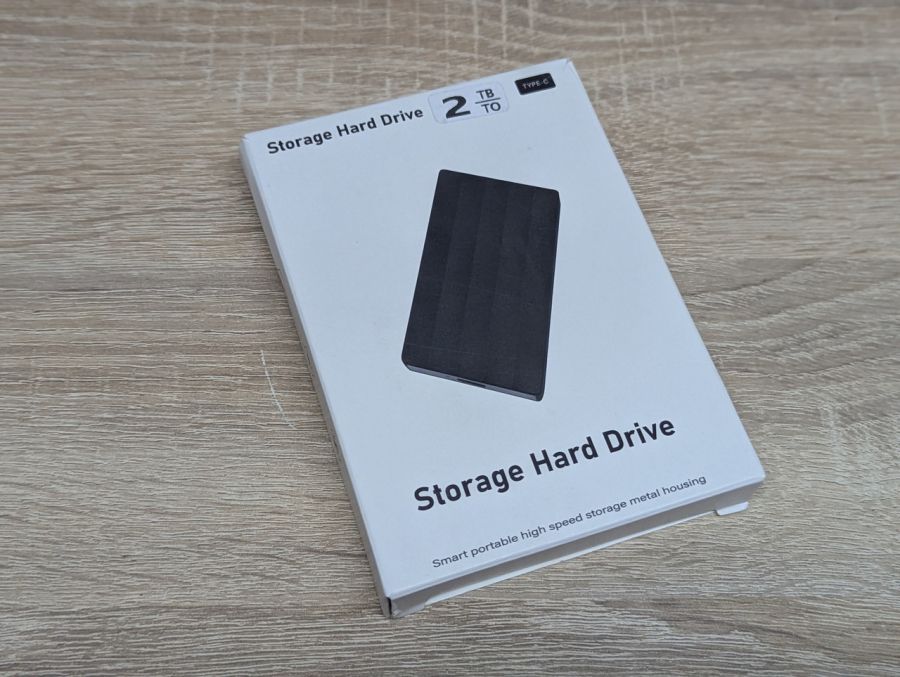 Новий Зовнішній портативний SSD-накопичувач 2Tb [ProductHub SKU 2029(16)]