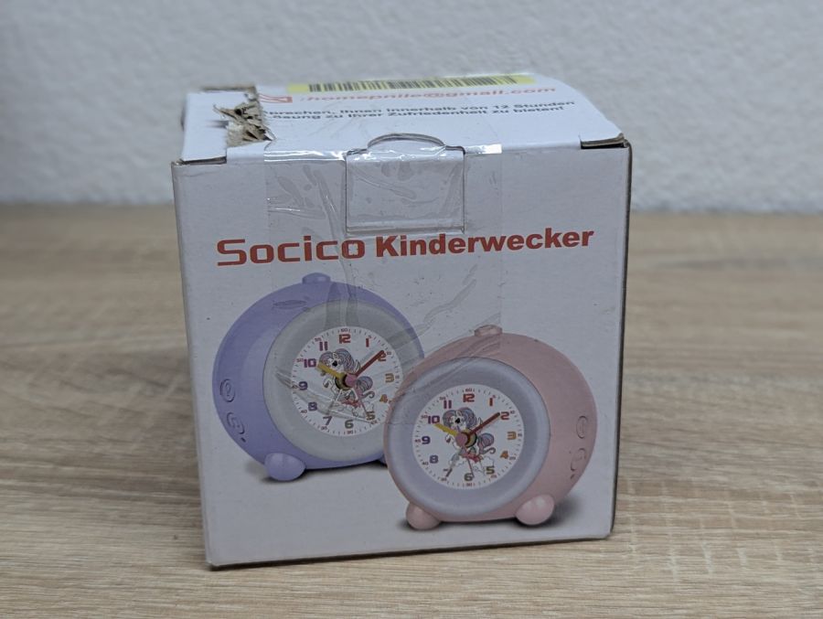 Новий Дитячий кварцовий будильник Socico TZ-669