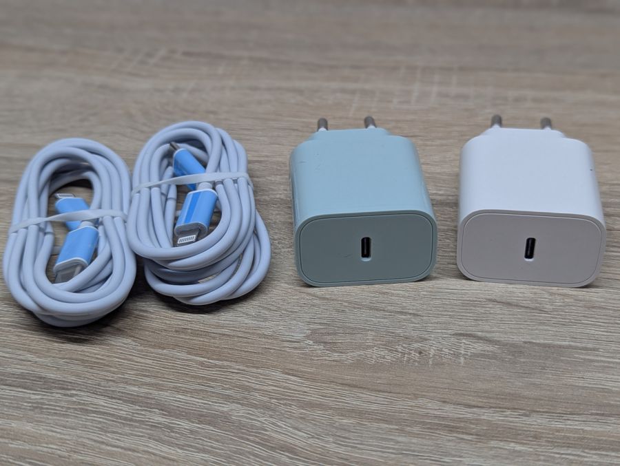 Новий Комплект мережевих зарядних пристроїв 25W USB Type-C — Lightning [ProductHub SKU VINFFS(20)]