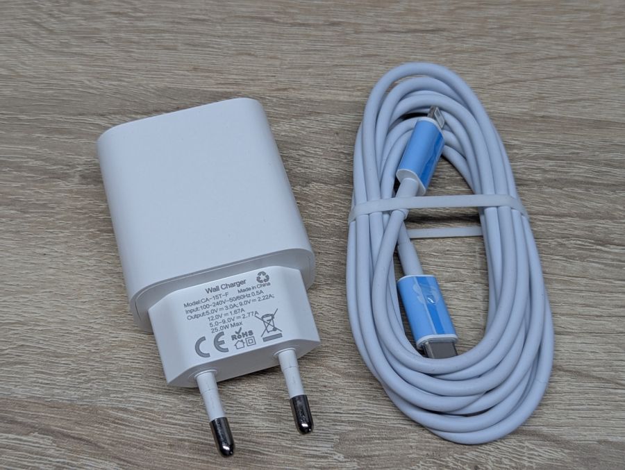 Новий Мережевий зарядний пристрій 25W USB Type-C — Lightning [ProductHub SKU CA-1871(20)]