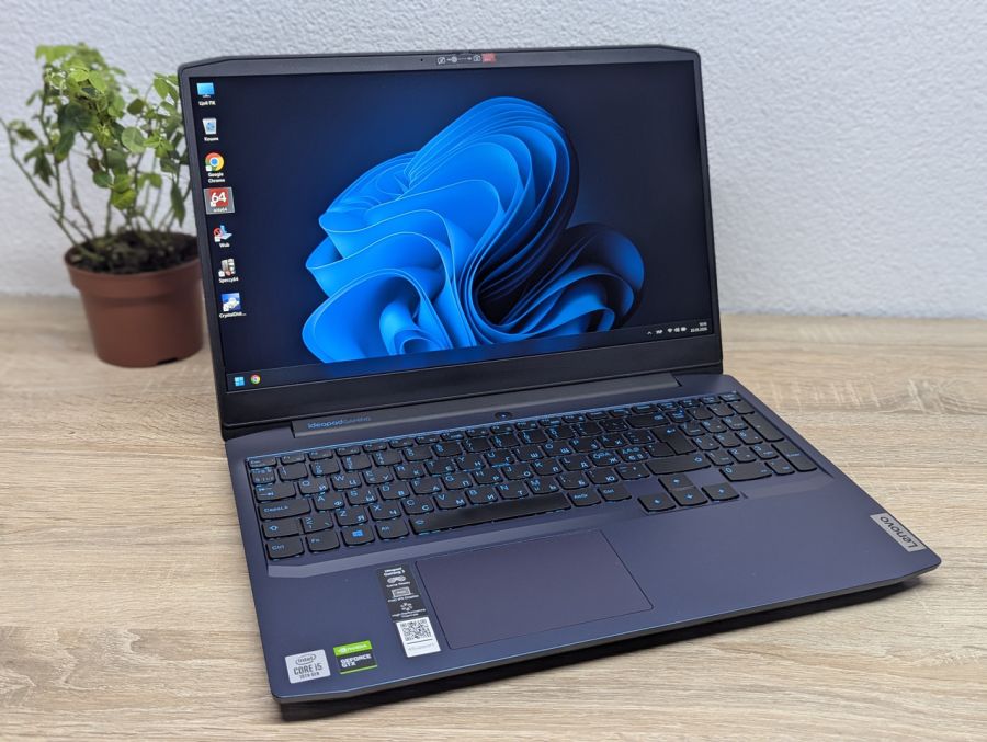 Ноутбук Б/В Lenovo IdeaPad Gaming 3 15IMH05, Intel Core i5-10300H, DDR4 16 GB, SSD 512GB + SSD 512GB, NVIDIA GeForce GTX 1650 4Gb, 15" Full HD [ProductHub SKU L587]