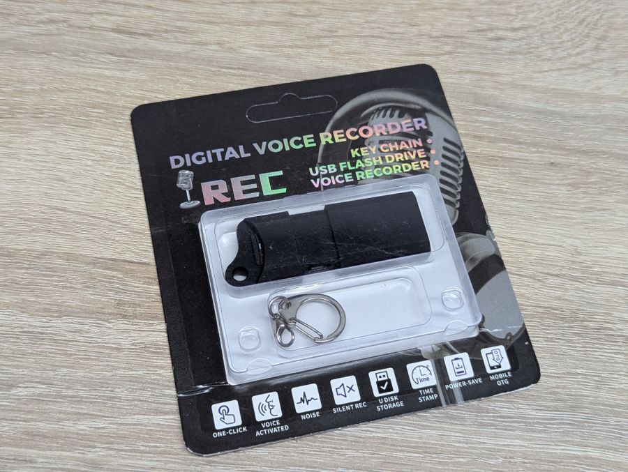 Новий Цифровий диктофон-накопичувач LU06 64Gb [ProductHub SKU LU06(20)]