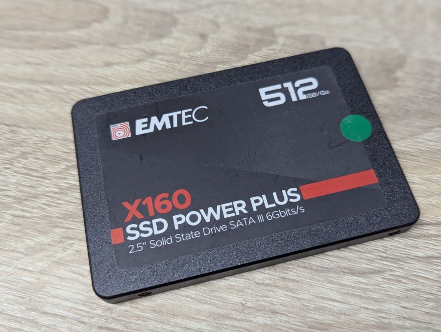 Б/В SSD Emtec X160 Power Plus 512Gb 2.5" [ProductHub SKU X160512]