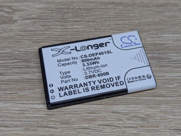 Новий Акумулятор для мобільного телефону Cameron Sino, модель CS-DEP401SL [ProductHub SKU DEP401SL(16)]