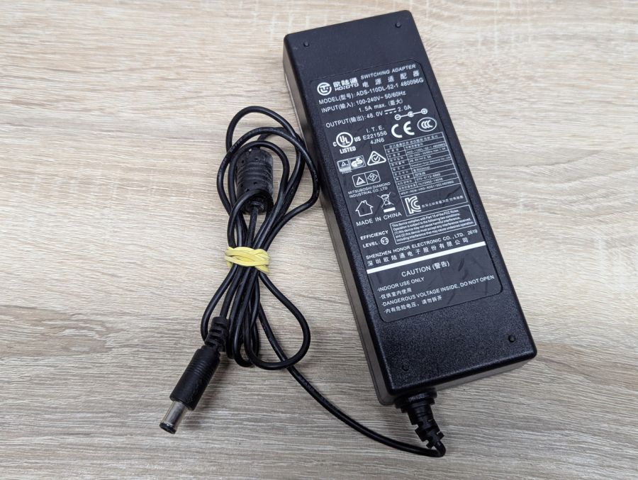 Б/В Блок живлення Dahua ADS-110DL-52-1 ,96.0 Вт,48 В,2.0 А,6.5*4.4 mm із голкою [ProductHub SKU ADS-110DL]