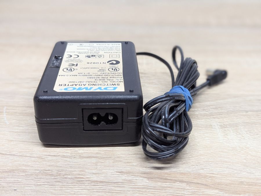 Б/В Блок живлення DYMO TESA2-2401000, 24V, 1.0A ,24W,5.5x2.5мм [ProductHub SKU TESA2]