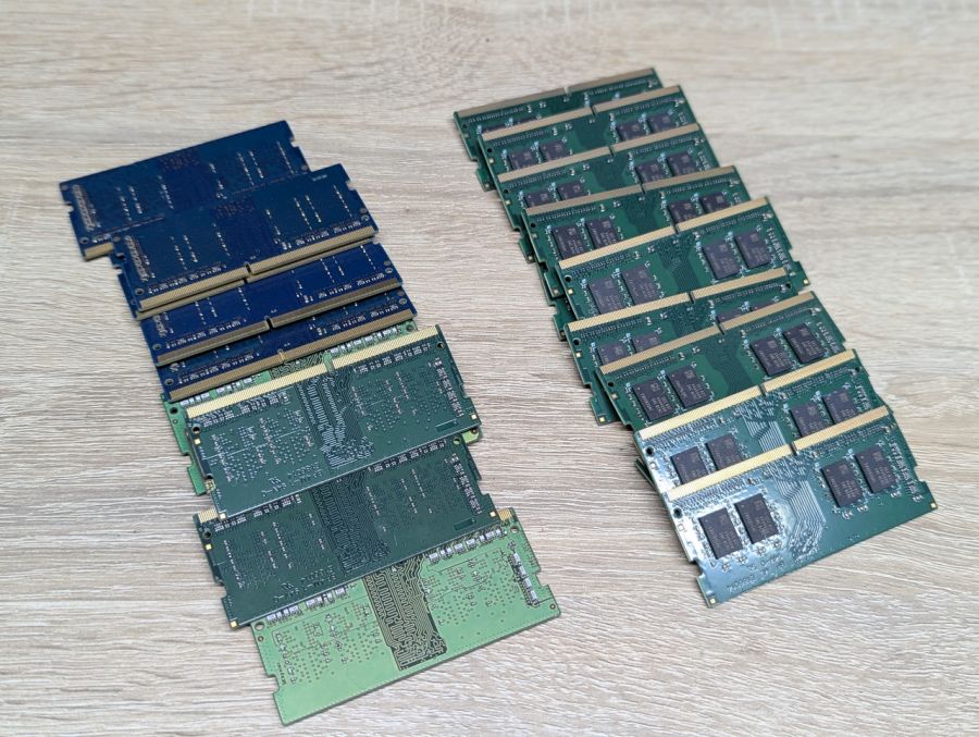 Б/В Оперативна пам'ять різних фірм SODIMM DDR4 4gb / 2133MHz 4gb / 2400Mhz 4gb / 2666Mhz 4gb / [ProductHub SKU SODIMM4Gb]