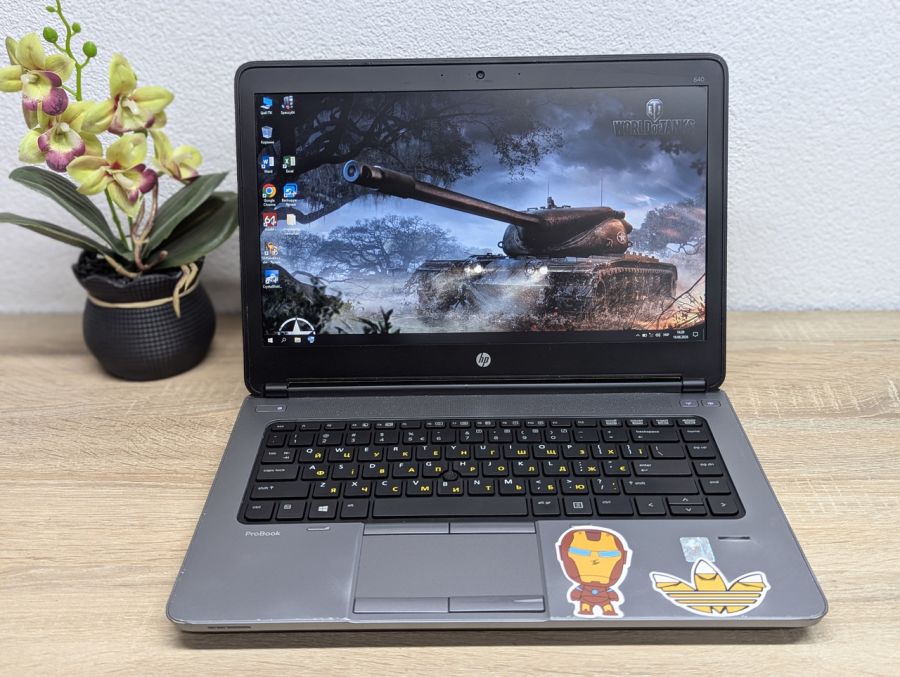 Ноутбук Б/В HP ProBook 640 G1, Intel Core i5-4300M, DDR3 8 GB, SSD 256GB, 14" HD [ProductHub SKU HP893]