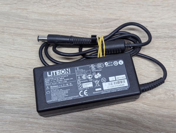 Блок живлення Liteon PA-1650-68 65W,19 V,3.42A,6.5x4.4 мм [ProductHub SKU PA-1650-68]