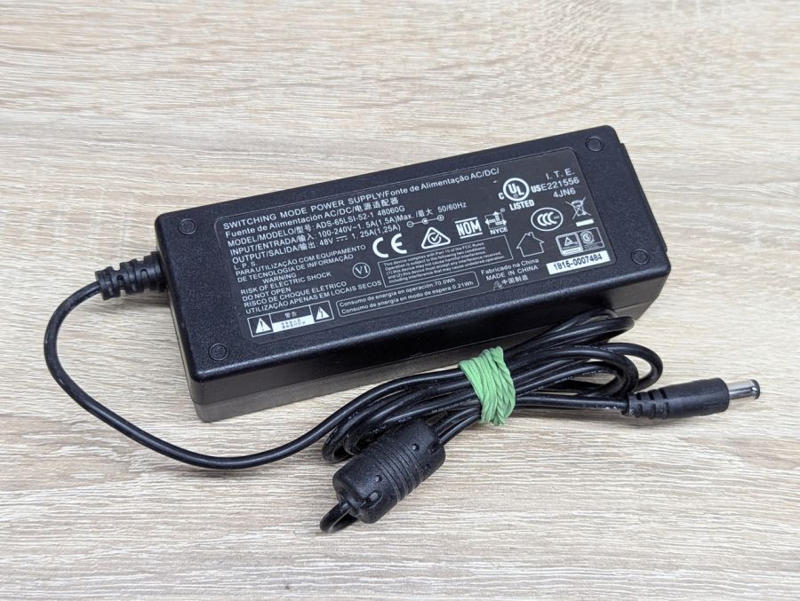 Б/В Блок живлення Hoioto ADS-65LSI,60W,48V,1.25A,5.5 х 2.1 мм