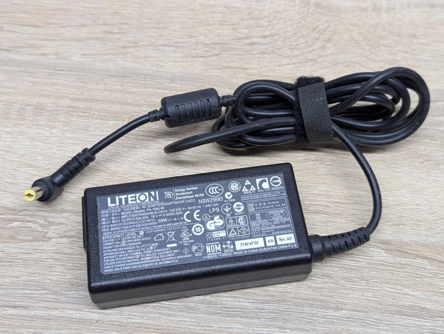 Б/В Блок живлення Lite-On PA-1650-86,65W,19 V,3.42 A,5.5 x 1.7 мм