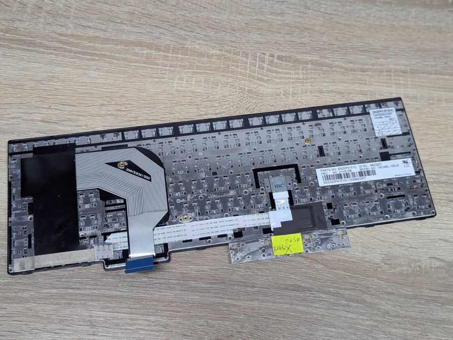 Б/В Клавіатура для ноутбука Lenovo ThinkPad T570,T580,P51s,P52s [ProductHub SKU 01HX168]