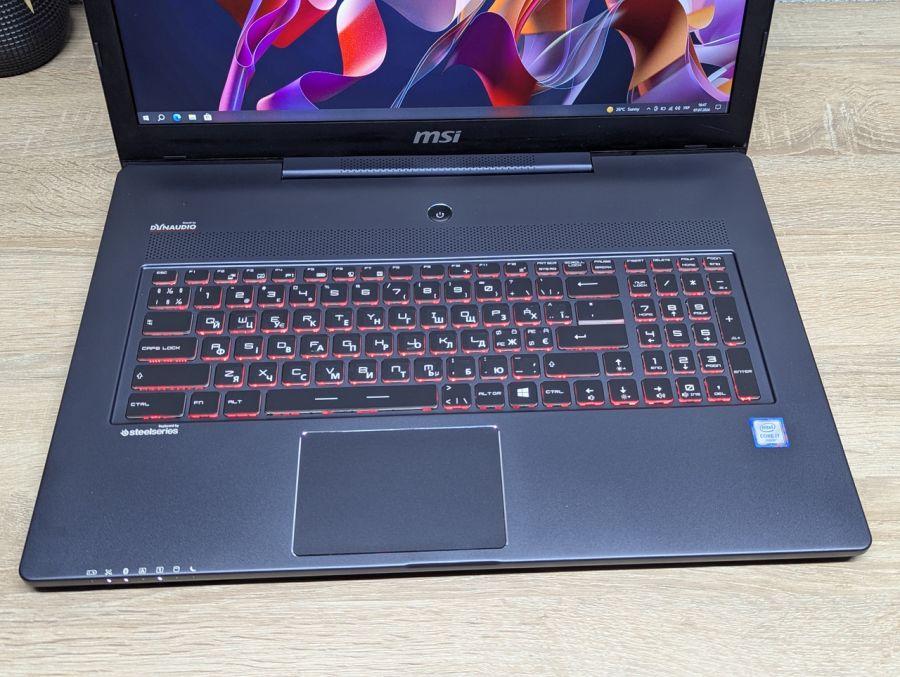 Ноутбук Б/В MSI MS-1776, Intel Core i7-6700HQ, DDR4 16 GB, SSD 256GB + HDD 500GB, NVIDIA GeForce GTX 965M 2Gb, Full HD [ProductHub SKU MSI22]