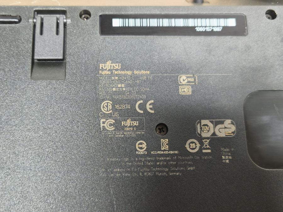 Б/В Дротова клавіатура Fujitsu KB410 C [ProductHub SKU KB410C]